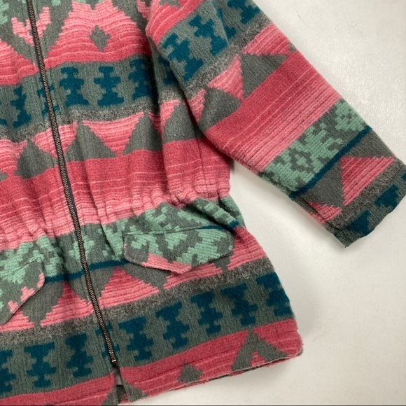 Vintage Woolrich wool Navajo hooded jacket - Picture 2 of 14